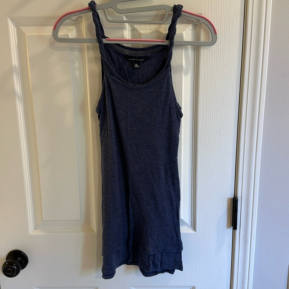 Banana Republic Double Layer Twist Tank Top, NWOT, Size XS